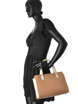 Trapeze Smooth Leather Lancaster Beige smooth 3-vue-porte