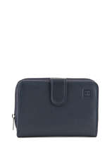 Portefeuille Confort Cuir Hexagona Bleu confort 461063