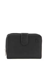 Wallet Confort Leather Hexagona Black confort 461063
