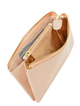 Leather Caviar Wallet Crinkles Beige caviar 14196-vue-porte