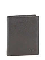 Wallet Leather Crinkles Brown caviar 14089