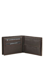 Wallet Leather Arthur et aston Brown jasper 1589-499-vue-porte