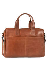 Business Bag With 14" Laptop Sleeve Burkely Brown vintage 797022