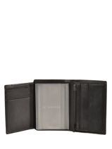 Wallet Leather Le tanneur Black gary TRA3312-vue-porte