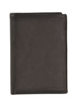 Wallet Leather Le tanneur Black gary TRA3318