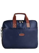 1 Compartment Business Bag With 15" Laptop Sleeve Hexagona Blue diversite 173701