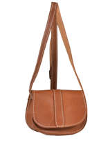 Crossbody Bag Vintage Leather Paul marius Brown vintage MIGNON