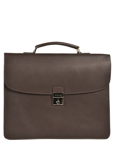 Longchamp Le foulonné Briefcase Brown