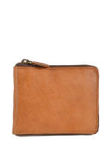 Wallet Leather Paul marius Brown vintage PAUL-PF