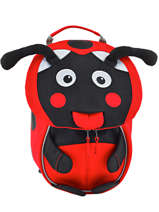 Mini  Backpack Affenzahn Red small friends AFZ-FAS2