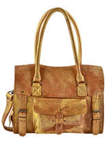 Shopper Vintage Leather Paul marius Gold vintage M