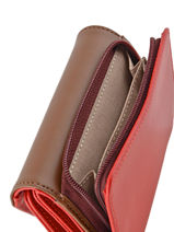 Wallet Leather Lancaster Brown smooth 2-vue-porte