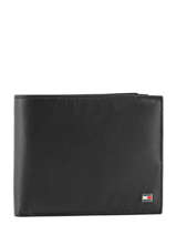 Wallet Eton Leather Tommy hilfiger Black eton AM00657
