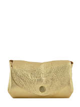 Coin Purse Leather Paul marius Gold vintage GUSTAVE