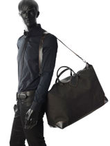 Longchamp Boxford Travel bag Black-vue-porte