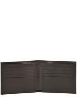 Longchamp Baxi cuir Bill case / card case Black-vue-porte