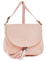 Shoulder Bag Pompon Miniprix Pink pompon F305