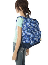 Rugzak 1 Compartiment Roxy Blue backpack RJBP3637-vue-porte