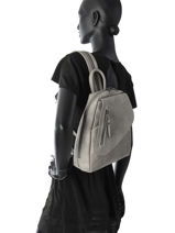 Sac � Dos Gracieuse Hexagona Noir gracieuse 315306-vue-porte