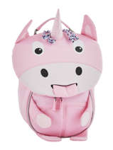 Mini  Backpack Affenzahn Pink small friends AFZ-FAS2