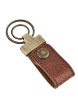Key Holder Leather Chiarugi Brown street 51005