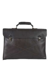 Briefcase Paul marius Black vintage LUNDI