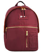 Backpack 1 Compartment Schott Red army 18-62704