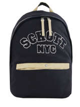 Backpack 1 Compartment Schott Blue college 18-62722