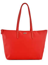 Sac Cabas L.12.12 Concept Lacoste Rouge l.12.12 concept 17WAYPGK