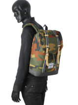 Backpack 1 Compartment Herschel Multicolor offset 10066-O-vue-porte