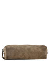 Case Leather Milano Brown velvet VE151101