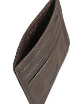 Kaarthouder Leather Francinel Brown bilbao 47902-vue-porte