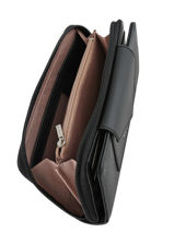 Portefeuille Lancaster Noir maya 1-vue-porte