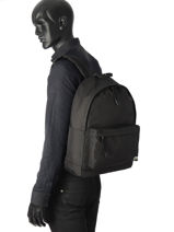 Backpack 1 Compartment Lacoste Black neo croc NH2677NE-vue-porte