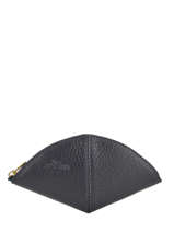 Porte-monnaie Foulonne Cuir Yves renard Bleu foulonne 29367