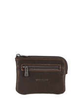 Coin Purse Rio Leather Wylson Brown rio W8190-2