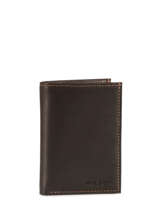 Card Holder Leather Wylson Brown rio W8190-4