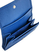 Longchamp Le foulonn Coin purse Blue-vue-porte