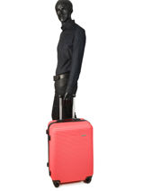 Hardside Luggage Madrid Travel Red madrid IG1701-M-vue-porte