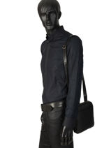 Longchamp Le foulonn� Sacs port� travers Noir-vue-porte