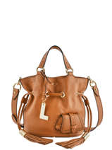Sac Seau S Premier Flirt Cuir Lancel Marron premier flirt A10109