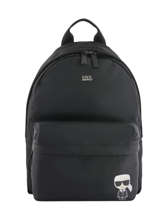Backpack A4 + 15'' Pc Karl lagerfeld Black k ikonic 86KW3087