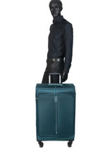 Softside Luggage Expendable Popsoda Samsonite Black popsoda CT4005-vue-porte