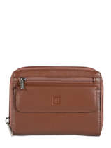 Men's Pocket Soft Leather Hexagona Brown soft 221125