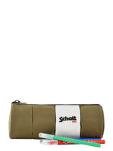 Trousse 1 Compartiment Downbag Schott Jaune downbag 11715-vue-porte