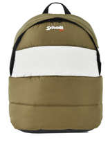 Backpack 1 Compartment Schott Beige downbag 62715