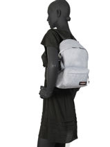 Backpack Orbit Eastpak Gray authentic 100K043-vue-porte