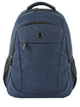 Backpack 2 Compartments Miniprix Blue fac FN86137