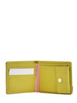 Wallet Herschel Yellow classics 10403-vue-porte