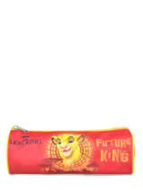 Trousse 1 Compartiment Le roi lion Rouge king ROINI01